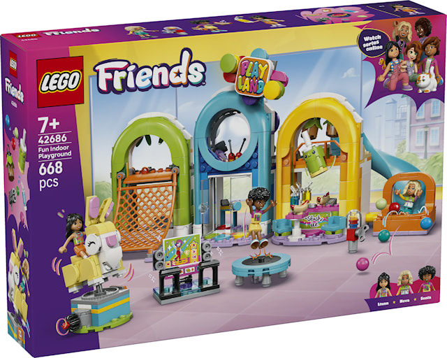 Tuotekuva 1 - Hauska sisäleikkipuisto LEGO Friends (42686)