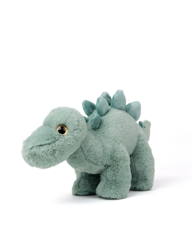 Dino Stegosaurus Grön Stor 40 cm Teddykompaniet