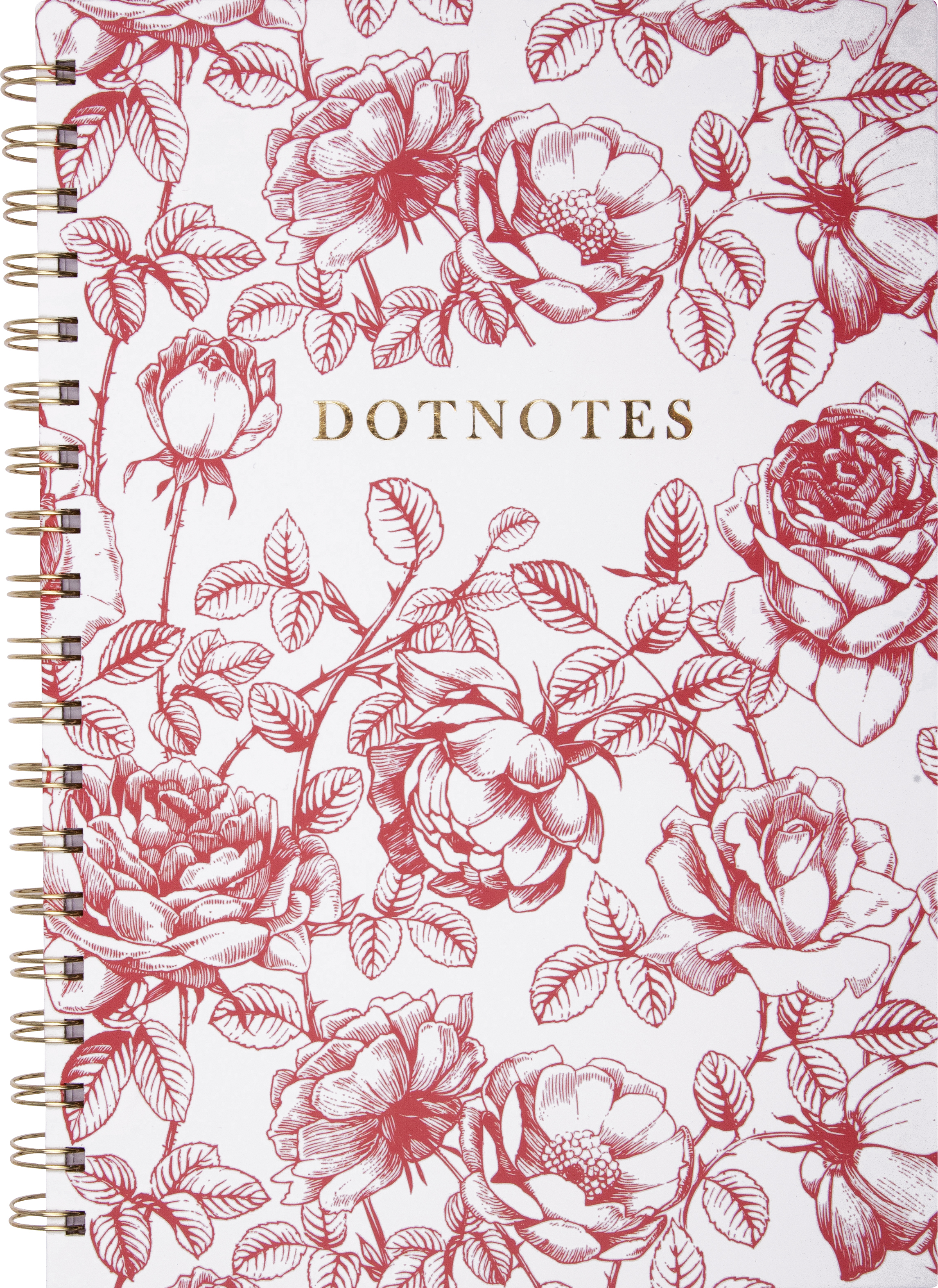 Bullet journal DotNotes Blommor Burde