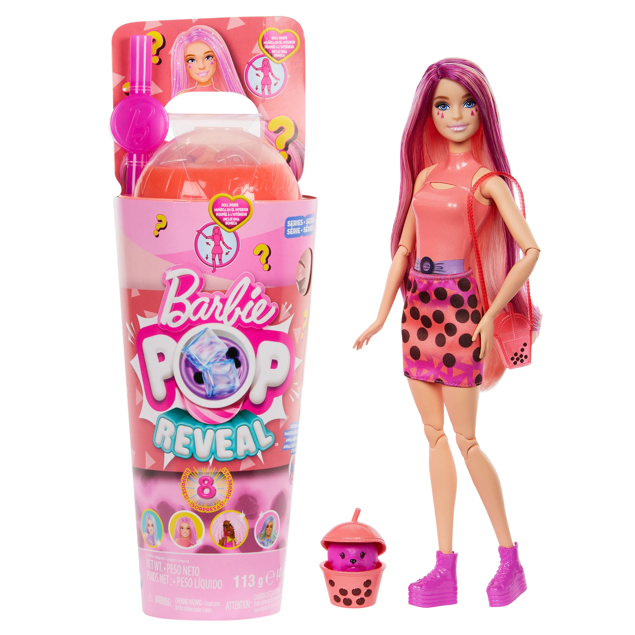 Produktbild för Barbie Pop Reveal Boba Mango Mochi
