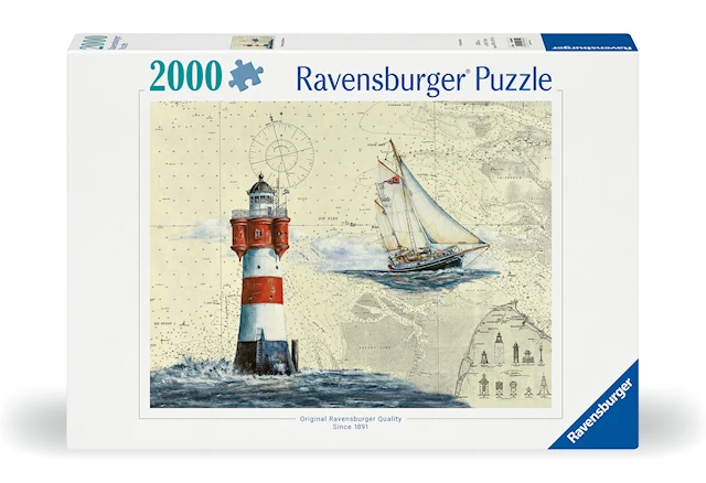 Palapelit Romantic Lighthouse 2000 palaa, Ravensburger