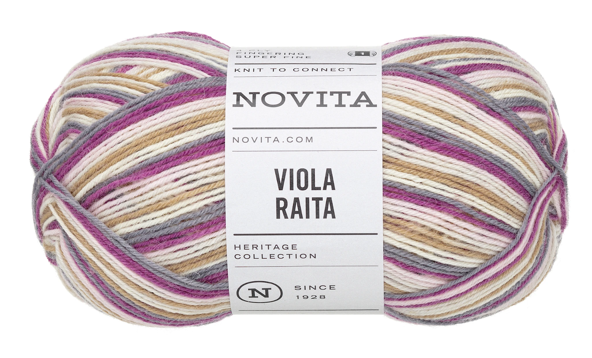 Produktbilde for Viola Raita Garn Ullmiks 100g Novita