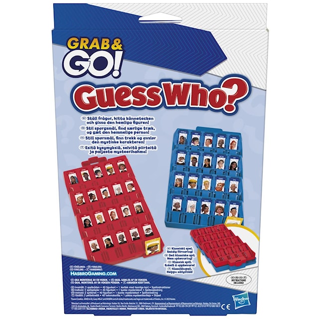 Produktbilde 3 for Grab & Go Guess Who (SE/NO/FI/DK)