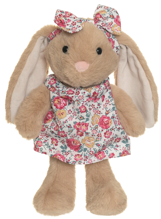 Daisy-kani Vaaleanruskea pehmolelu 30 cm Teddykompaniet