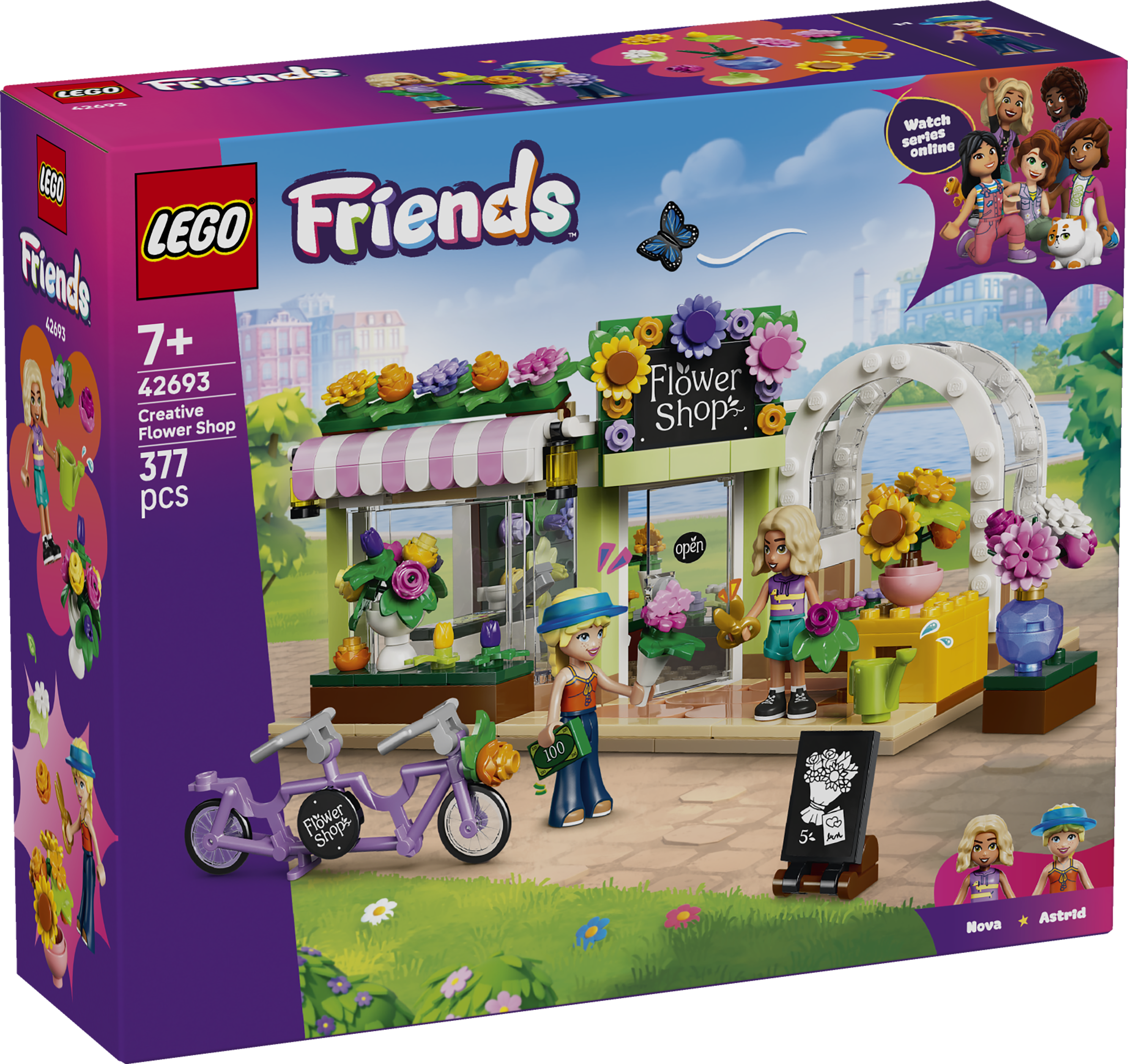 Kreativ blomsteraffär LEGO® Friends (42693)
