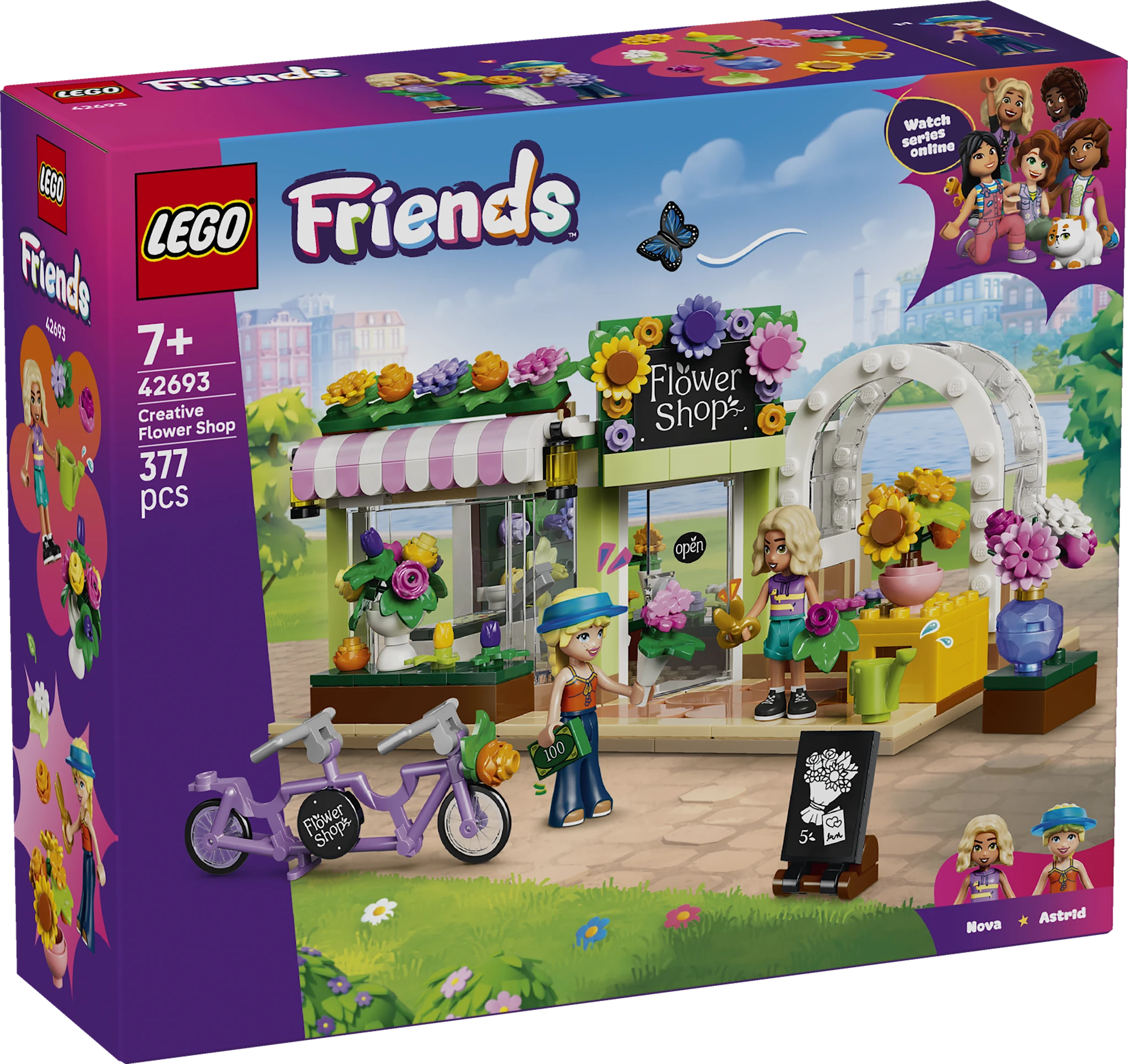 Tuotekuva ille Luovuuden kukkakauppa LEGO® Friends (42693)