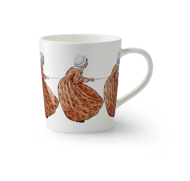Elsa Beskow Aunt Brown Muki 40 cl, Design House Stockholm