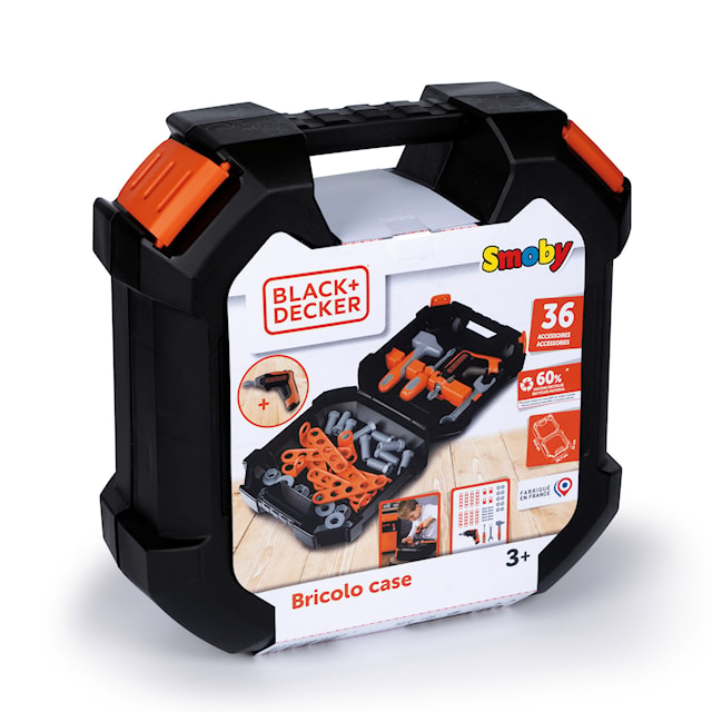 Tuotekuva 5 - Smoby Black + Decker Työkalulaatikko Tarvikkeilla