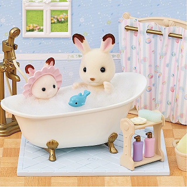 Produktbild 2 för Bad & duschset Sylvanian Families