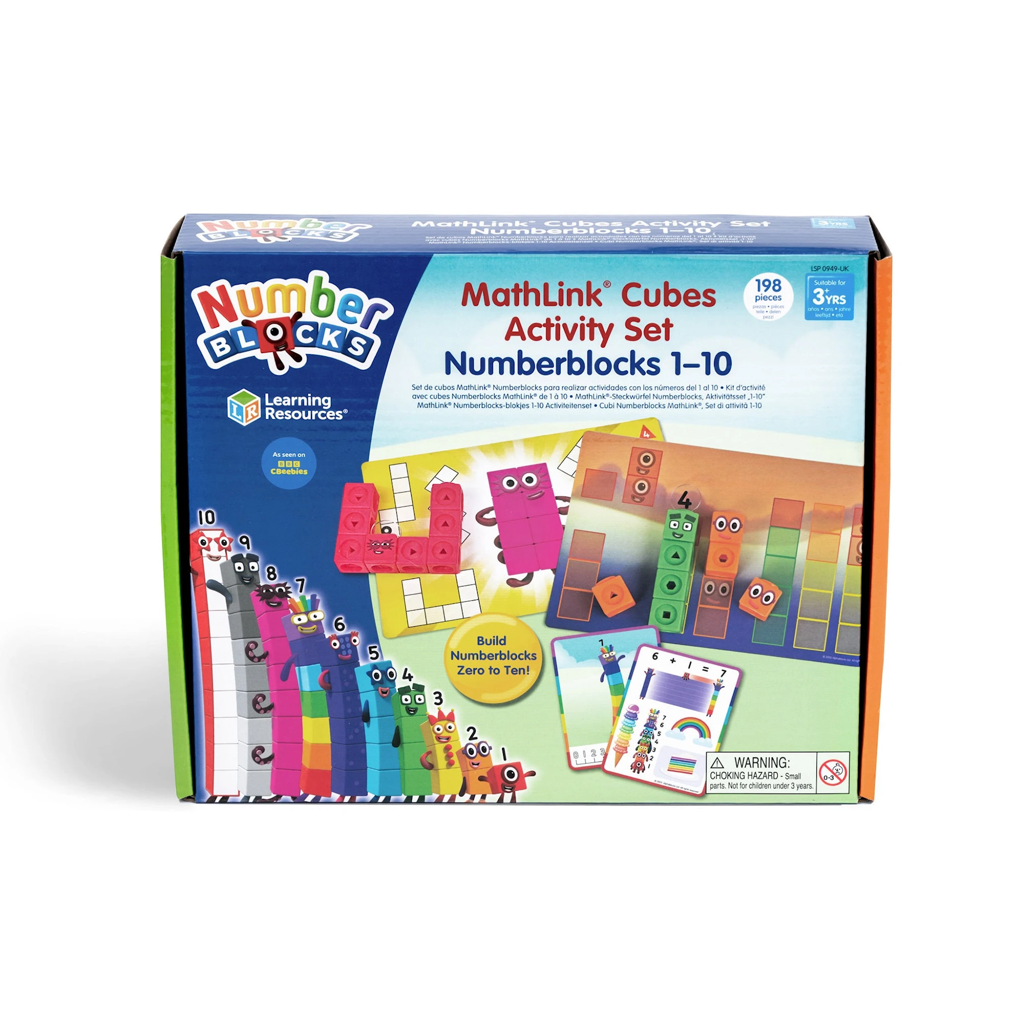 Tuotekuva ille Numberblocks® - Aktiviteettisetti numeroilla 1–10 Learning Resources