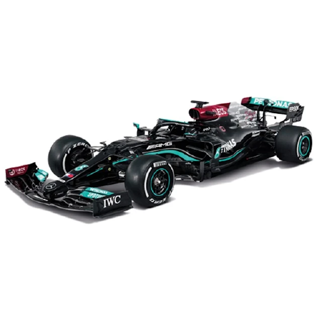 Mercedes F1 Radiokauko-ohjattava Auto 1:24 Premium L Hamilton Bburago