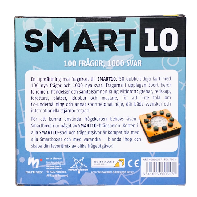 Tuotekuva 2 - SMART10 Frågekort Sport (SE)