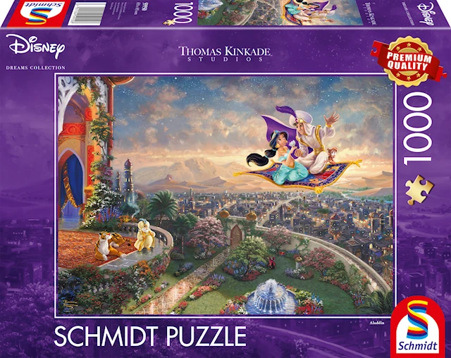 Palapeli Disney Aladdin 1000 palaa Schmidt