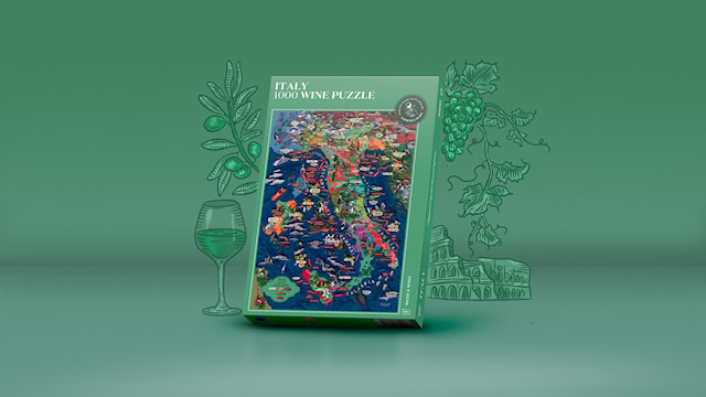 Produktbilde 7 for Vinpuslespill - Italien 1000 brikker Water and Wines
