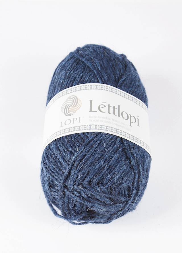 Léttlopi Villalanka 50 g Meleerattu kirkkaansininen (1403) Istex