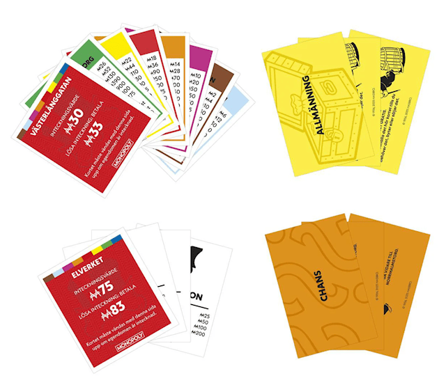 Produktbilde 4 for Monopoly Classic Specialutgåva 90th Year Edition (SE)