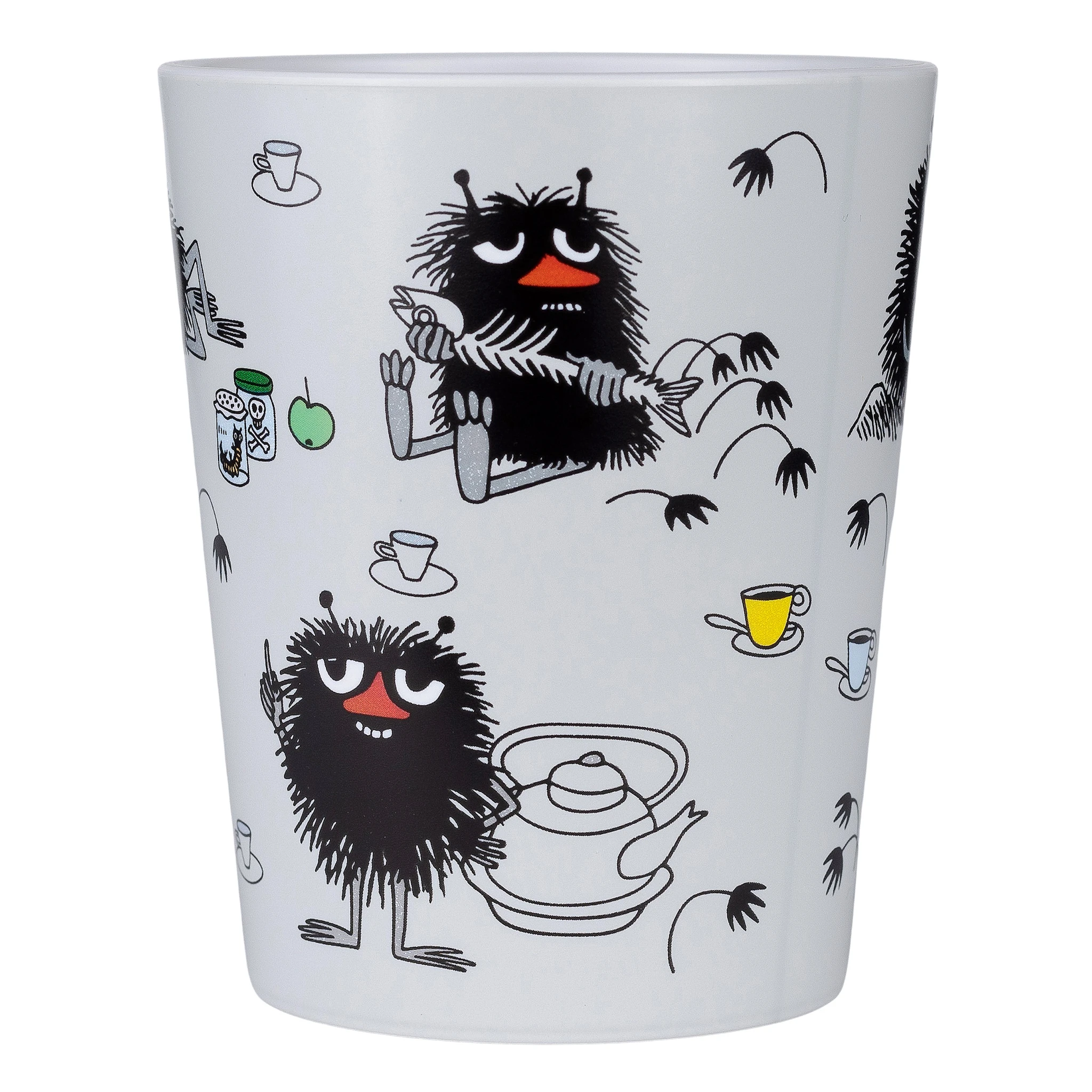Produktbild för Mumin Stinky Tumblermugg Grå Rätt Start