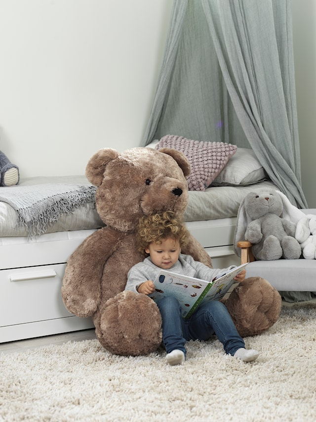 Tuotekuva 2 - Teddykompaniet Helge Nalle 120 cm