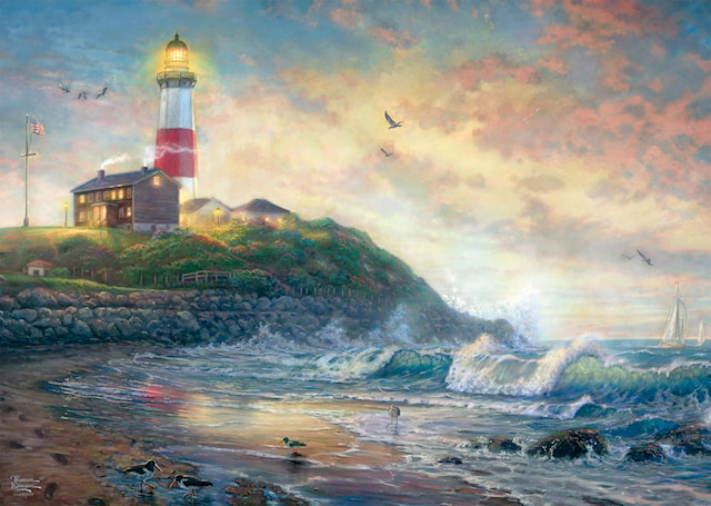 Produktbild 2 för Lighthouse Of Hope Pussel 1000 Bitar Schmidt