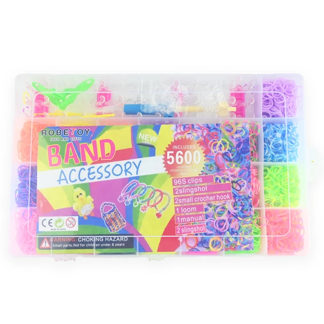 LOOM BANDS DIY BOX 5600pcs Robetoy